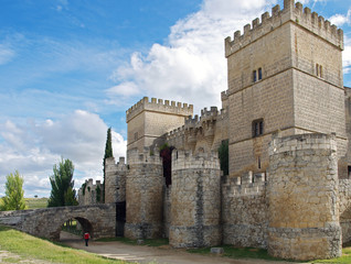 castillo de ampudia,palencia,españa