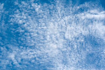 Fototapeta na wymiar Blue sky with little clouds