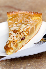Altdeutscher Apfelkuchen(mit Mandeln,Rosinen)