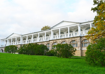 Fototapeta na wymiar Palace in Tsarskoe Selo.