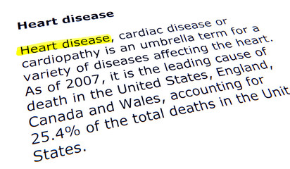 Obraz premium heart disease