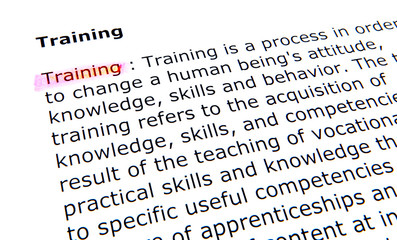 Fototapeta premium training