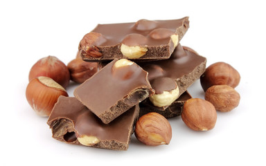 chocolate with nuts