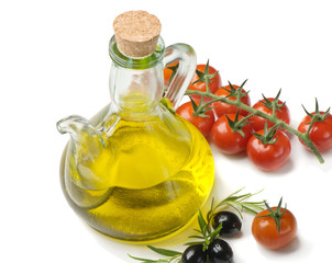 Olive oil and tomatoes