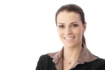 Portrait of smiling businesswoman