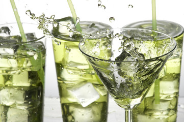 Green cocktail