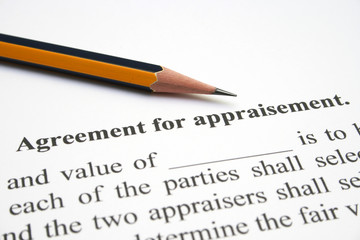 Agreement for aparaisement