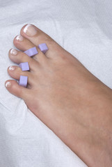 nail art piedi