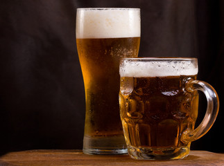 still life with  beer