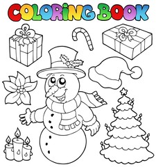 Livre de coloriage thème de Noël 2