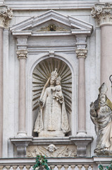 Fototapeta na wymiar Sanktuarium Matki Bożej Różańca Świętego. Fontanellato. Włochy.