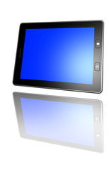 Ebook with reflection