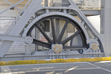 Zugbrücke, Mystic, Connecticut, USA