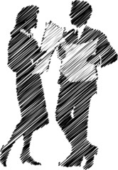 businesspeople vector illustration