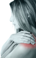 Fototapeta premium Shoulder pain