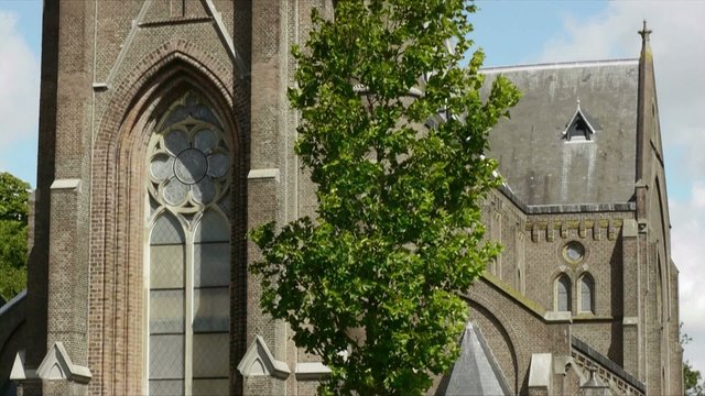 Church in Weesp, Holland