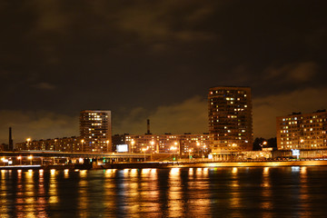 Fototapeta na wymiar Night view of the St Petersburg