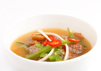 Beef noodle soup