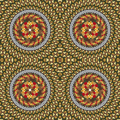 American culture pattern. Vector illustration