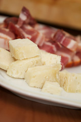 pancetta e formaggio caprino