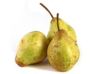 Isolated fruits - Pears
