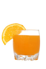 glass of orange juice