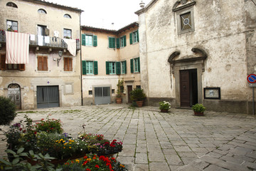 Santafiora, Toscana, Italia