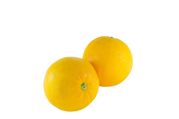 orange isolated on white background