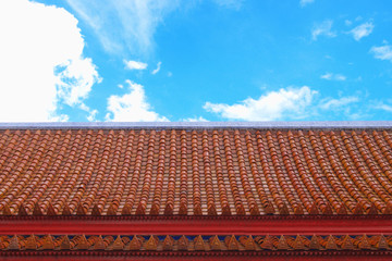 Roof of a buddhist temple