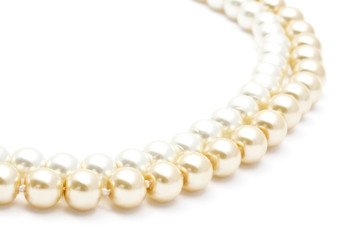 Beautiful pearl necklace