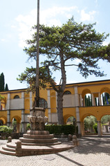 Il Vittoriale house and gardens at Gardone Riviera on Lake Garda