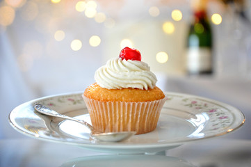 Cupcake and Champagne