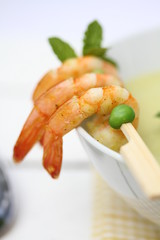 Garnelen Spieß