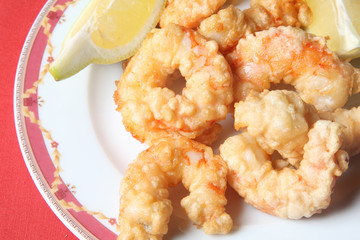 gambas rebozadas