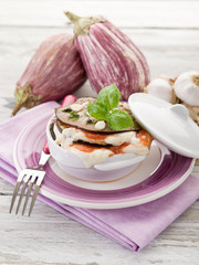 eggplants parmigiana traditional italian recipe