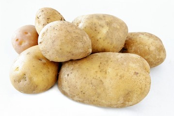 raw potatoes