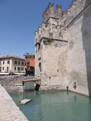 The Castle of the Sfzora Dukes of Milan Italy