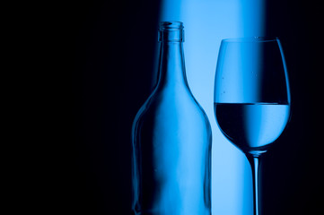 Blue glass