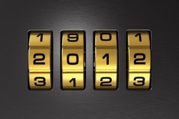 New Year 2012 code lock
