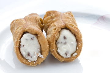 Italian small pastries whith fruit