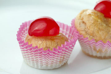 Italian small pastries whith fruit
