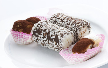 Italian small pastries whith fruit