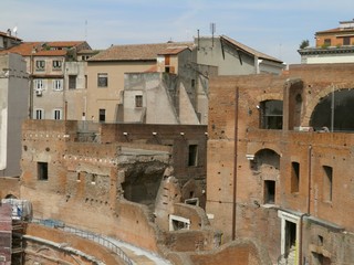 Trajan's forum and market in Rome