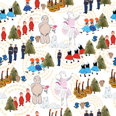 Seamless Pattern for Kids