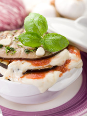 eggplants parmigiana traditional italian recipe