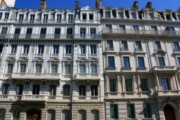 fa&ccedil;ades d'immeubles