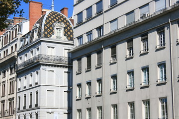 façades d'immeubles