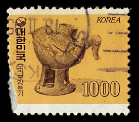 Postage stamp.