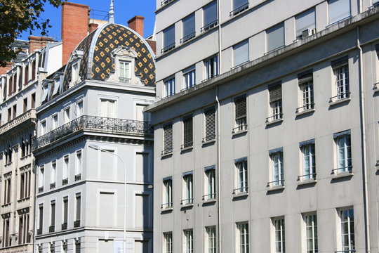 fa&ccedil;ades d'immeubles
