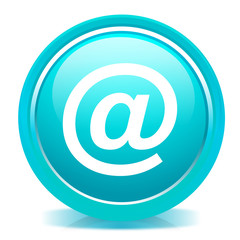 Obraz premium turquoise mail button2.jpg